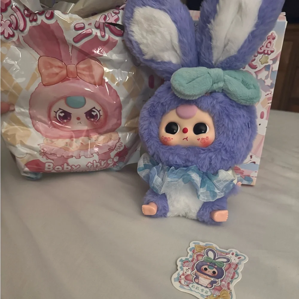 Lilly Rabbit Town V2 Baby Three with box